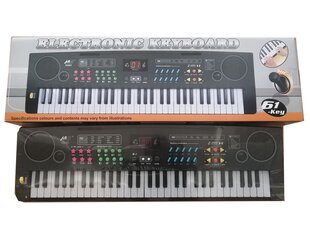 Электрический синтезатор с микрофоном и зарядным устройством MS6101 цена и информация | Развивающие игрушки | 220.lv