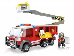 Пожарная машина с подъемником Blocki MyFireBrigade KB0814, Конструктор из 158 деталей, Возраст 6+ цена и информация | Kонструкторы | 220.lv