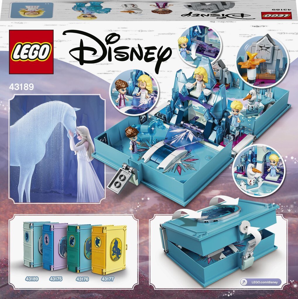 43189 LEGO® | Disney Princess Elzas un Noka piedzīvojumu pasaku grāmata cena un informācija | Konstruktori | 220.lv