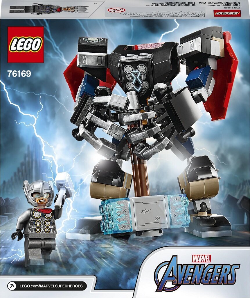 76169 LEGO® Super Heroes Thor robotbruņas cena un informācija | Konstruktori | 220.lv