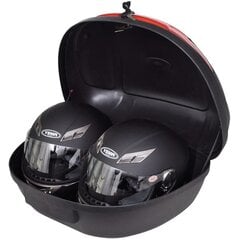 Пластиковый кофр для 2 мотоциклетных шлемов, 72 л цена и информация | Мото принадлежности | 220.lv