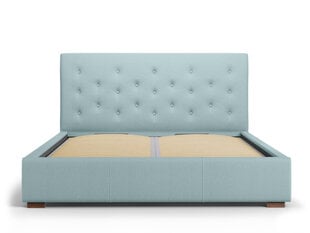 Кровать Interieurs 86 Mura 160x200 см, светло-синяя цена и информация | Кровати | 220.lv