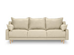 Dīvāns Mazzini Sofas Freesia, smilškrāsas