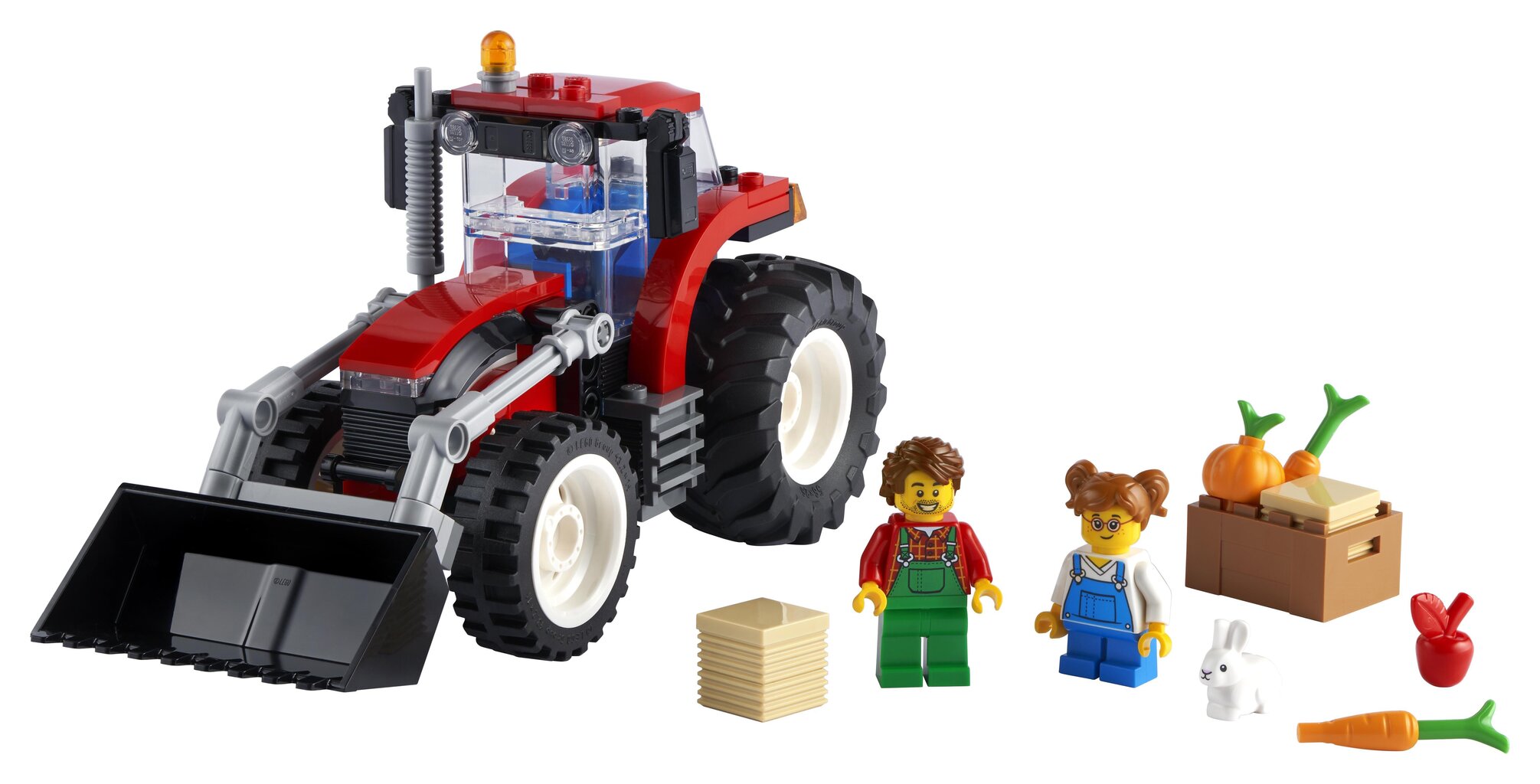 60287 LEGO® City Traktors цена и информация | Konstruktori | 220.lv