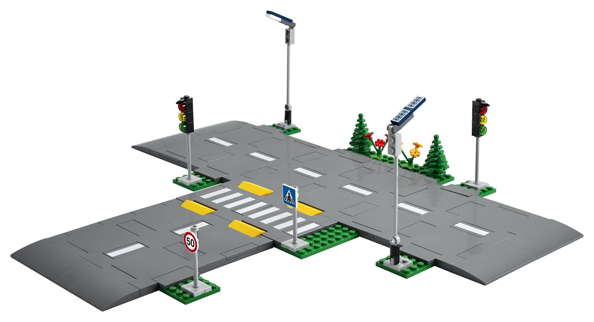 60304 LEGO® City Ceļa plāksnes cena un informācija | Konstruktori | 220.lv