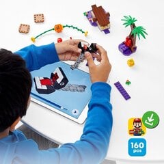 71381 LEGO® Супер Марио столкновение в джунглях с Chain Chomp дополнительный набор цена и информация | Kонструкторы | 220.lv