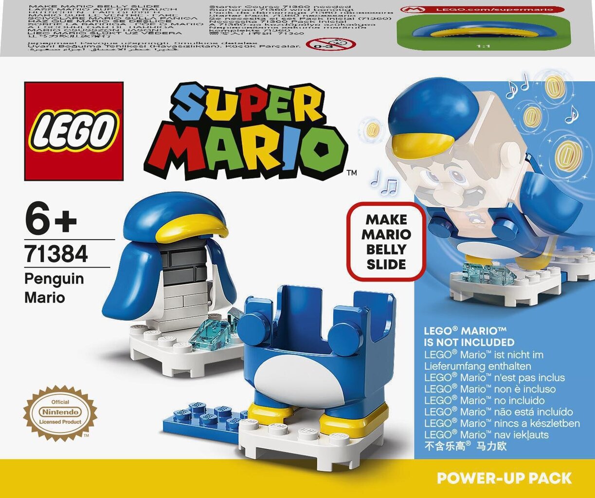 71384 LEGO® Super Mario Pingvīna Mario spēju komplekts cena un informācija | Konstruktori | 220.lv