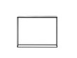 Konsole Interieurs86 Orsay 91 cm, balta / melna cena un informācija | Konsoles galdiņi | 220.lv