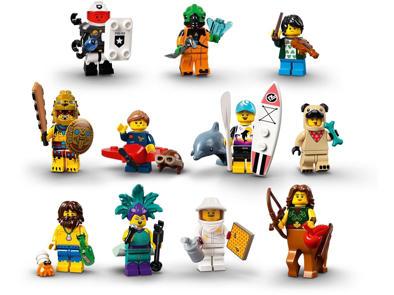 71029 LEGO® Minifigures 21 sērija цена и информация | Konstruktori | 220.lv