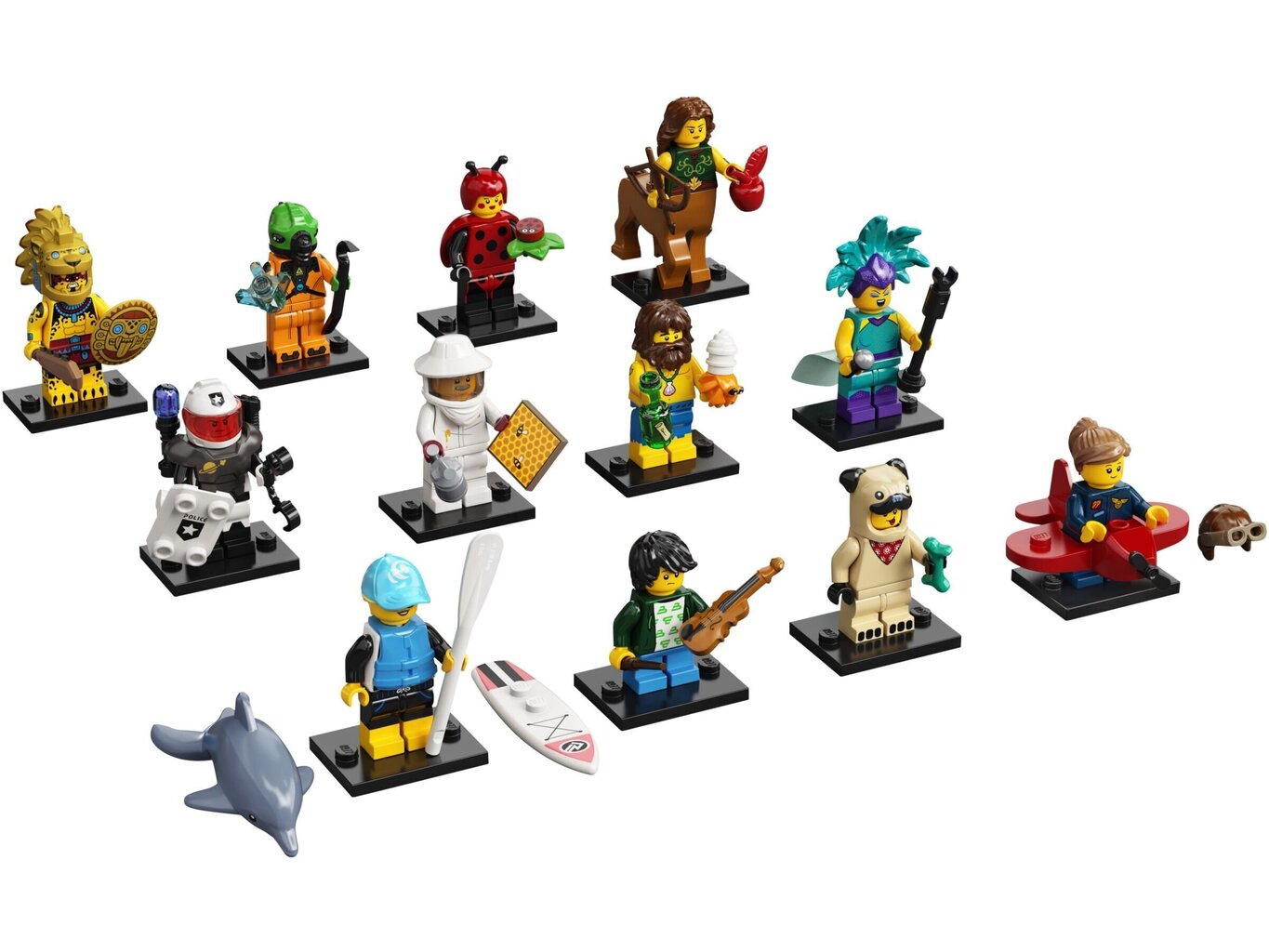 71029 LEGO® Minifigures 21 sērija цена и информация | Konstruktori | 220.lv