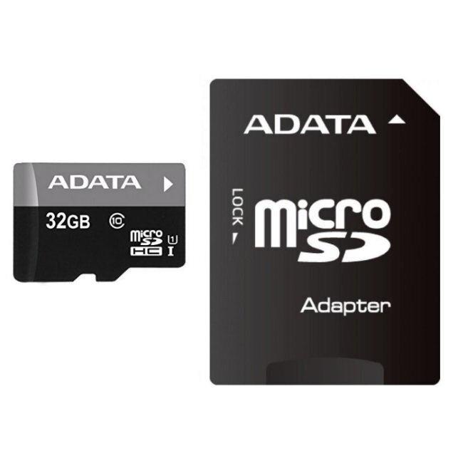 A-Data Premier microSDHC 32GB Class 10 ar SD adapteris цена и информация | Atmiņas kartes mobilajiem telefoniem | 220.lv