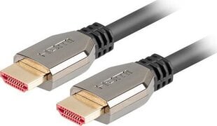 Кабель Lanberg CA-HDMI-30CU-0005-BK цена и информация | Кабели и провода | 220.lv