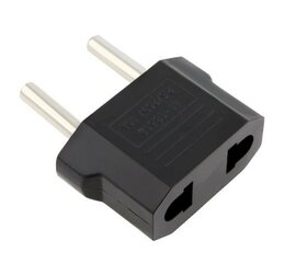 Fusion Tīkla Strāvas Ligzdas Pāreja no USA -> EU (220V) cena un informācija | Adapteri un USB centrmezgli | 220.lv