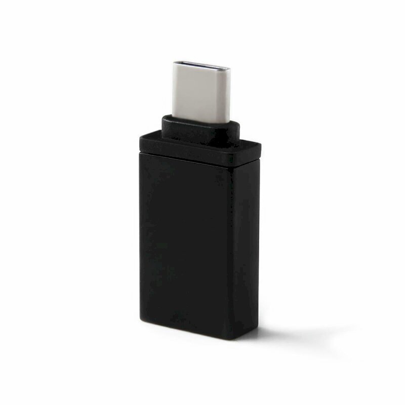Fusion Universāls OTG Adapteris Type-C uz USB 3.0 Savienojums Melns (OEM) cena un informācija | Adapteri un USB centrmezgli | 220.lv