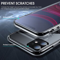 Telefona maciņš X-Level Space II Apple iPhone 12 mini, caurspīdīgs cena un informācija | Telefonu vāciņi, maciņi | 220.lv