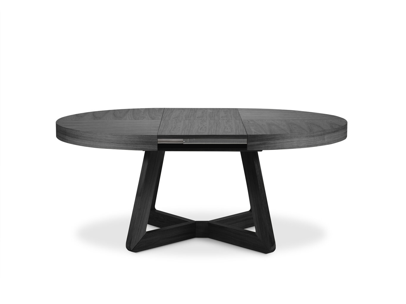 Paplašināms galds Windsor & Co Bodil, melns cena un informācija | Virtuves galdi, ēdamgaldi | 220.lv