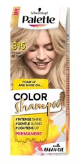 Krāsojošs matu šampūns Schwarzkopf Palette Color, 315, Pearl Blond cena un informācija | Matu krāsas | 220.lv