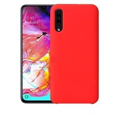 Mocco Liquid Silicone Soft Back Case Aizmugurējais Silikona Apvalks Priekš Samsung Galaxy A41 Sarkans cena un informācija | Telefonu vāciņi, maciņi | 220.lv