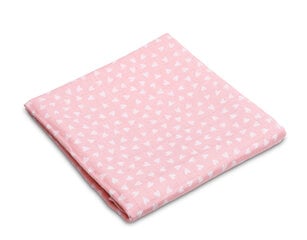 Sensillo хлопчатобумажный подгузник, розовый, 70x80, 096 цена и информация | Пеленальные доски и пеленки | 220.lv