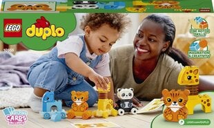 10955 LEGO® DUPLO Creative Play Поезд для животных цена и информация | Конструкторы и кубики | 220.lv