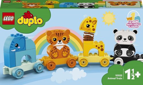 10955 LEGO® DUPLO Creative Play Поезд для животных цена и информация | Конструкторы и кубики | 220.lv