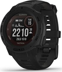 Garmin Instinct® Solar Tactical Black цена и информация | Смарт-часы (smartwatch) | 220.lv