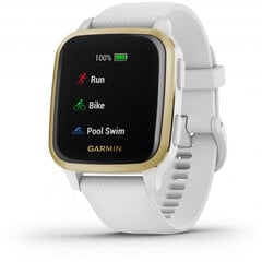 Garmin Venu SQ, White/Light Gold цена и информация | Смарт-часы (smartwatch) | 220.lv