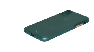 Vāciņš iPhone 11, PC, ar kameras aizsargu, tumši zaļš cena un informācija | Telefonu vāciņi, maciņi | 220.lv