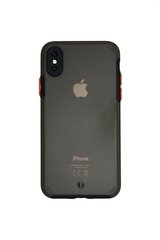 Vāciņš iPhone 11, PC, ar kameras aizsargu, melns cena un informācija | Telefonu vāciņi, maciņi | 220.lv