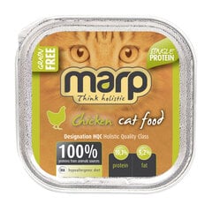 Konservi kaķiem Marp Think Holistic Pure Chicken Cat Food ar vistu, 100 g cena un informācija | Konservi kaķiem | 220.lv