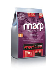 Полноценный корм для взрослых собак Marp Think Holistic Red MiX - Индейка, Абердино-ангуская говядина, Оленина, 2 кг цена и информация | Сухой корм для собак | 220.lv