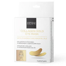 Увлажняющая маска для глаз Gabriella Salvete Collagen Gold 5 пар цена и информация | Маски для лица, патчи для глаз | 220.lv