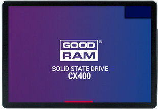 Жесткий диск SSD GOODRAM CX400 128GB (6.0Gb/s) SATAlll 2,5 цена и информация | Внутренние жёсткие диски (HDD, SSD, Hybrid) | 220.lv