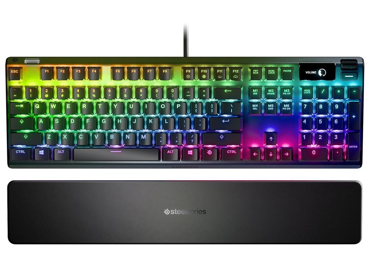 SteelSeries Apex 7 RGB US Gateron Brown Switches cena un informācija | Klaviatūras | 220.lv