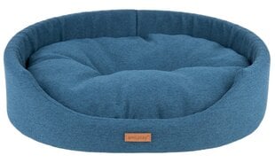 Amiplay овальный лежак Montana Blue S, 46x38x13 см цена и информация | Лежаки, домики | 220.lv