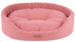 Amiplay овальный лежак Montana Pink M, 52x44x14 см