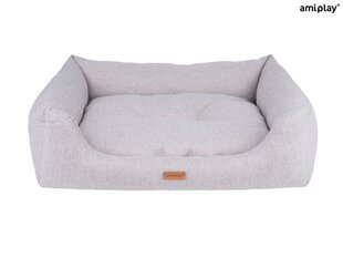 Amiplay guļvieta Sofa Montana Beige S, 58x46x17 cm cena un informācija | Suņu gultas, spilveni, būdas | 220.lv