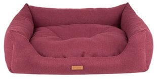 Amiplay лежак диван Montana Burgundy M, 68x56x18 см цена и информация | Лежаки, домики | 220.lv