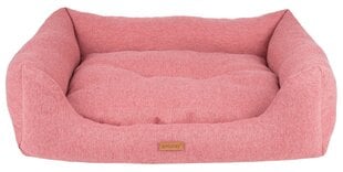 Amiplay лежак диван Montana Pink L, 78x64x19 см цена и информация | Лежаки, домики | 220.lv