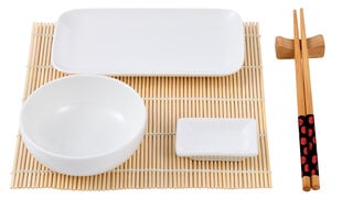 Сервиз посуды для суши Masterpro, 12 частей цена и информация | Посуда, тарелки, обеденные сервизы | 220.lv