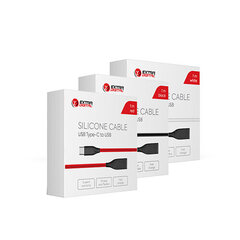 Силиконовый кабель USB - Micro USB (черный, 2m) цена и информация | Кабели для телефонов | 220.lv