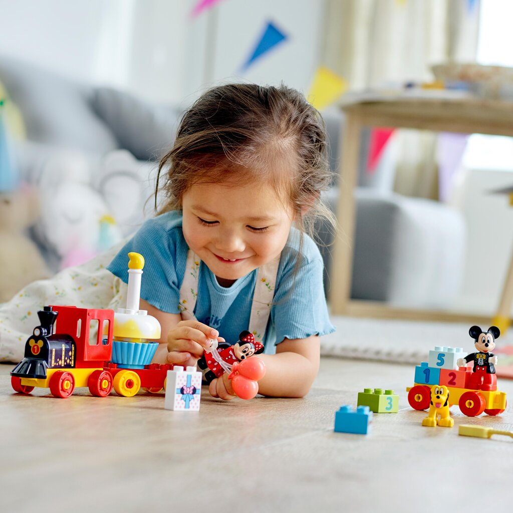 10941 LEGO® | Disney Mikija un Minnijas dzimšanas dienas vilciens cena un informācija | Konstruktori | 220.lv