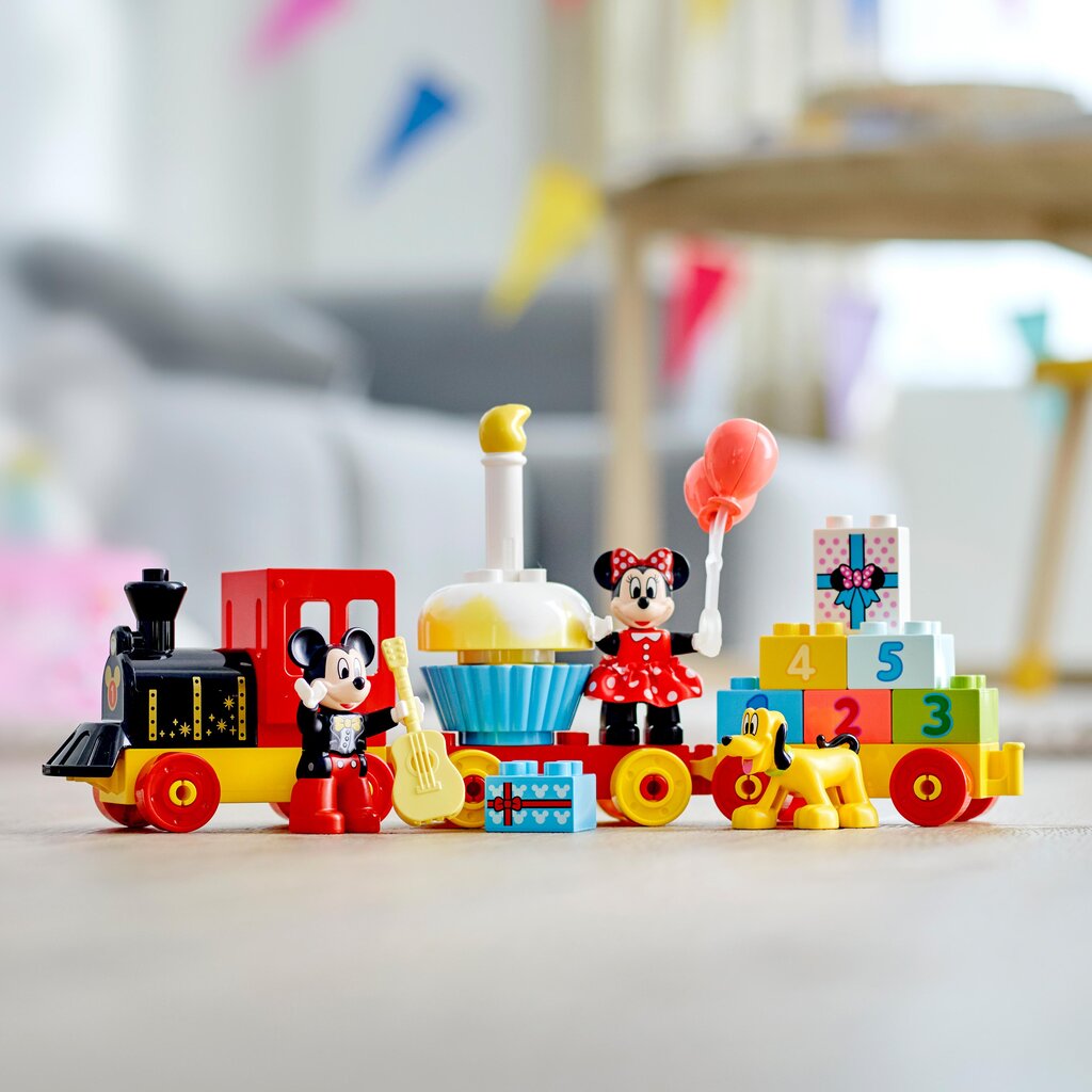 10941 LEGO® | Disney Mikija un Minnijas dzimšanas dienas vilciens cena un informācija | Konstruktori | 220.lv