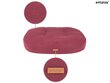 Amiplay ovāls matracis Montana Burgundy XL, 102x83x11 cena un informācija | Suņu gultas, spilveni, būdas | 220.lv