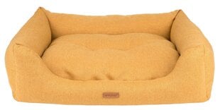 Amiplay лежак диван Montana Yellow M, 68x56x18 см цена и информация | Лежаки, домики | 220.lv