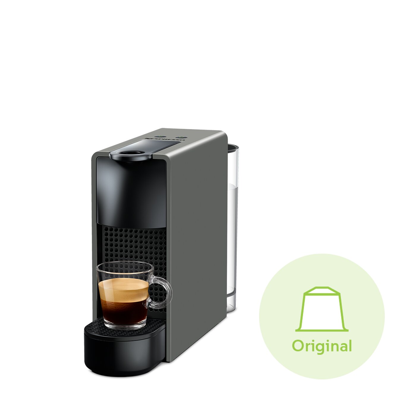 Капсульная kофемашина Капсульная кофеварка Nespresso Essenza Mini  C30-EU-WH-NE, белая, Без взбивания молока цена | 220.lv