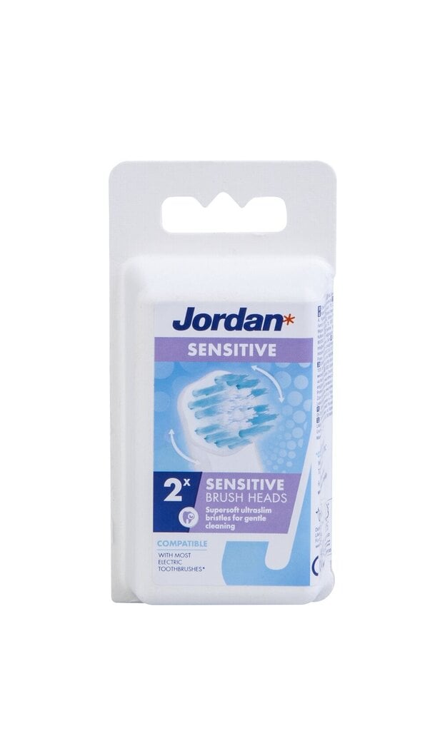 Jordan Sensitive cena un informācija | Uzgaļi elektriskajām zobu birstēm | 220.lv