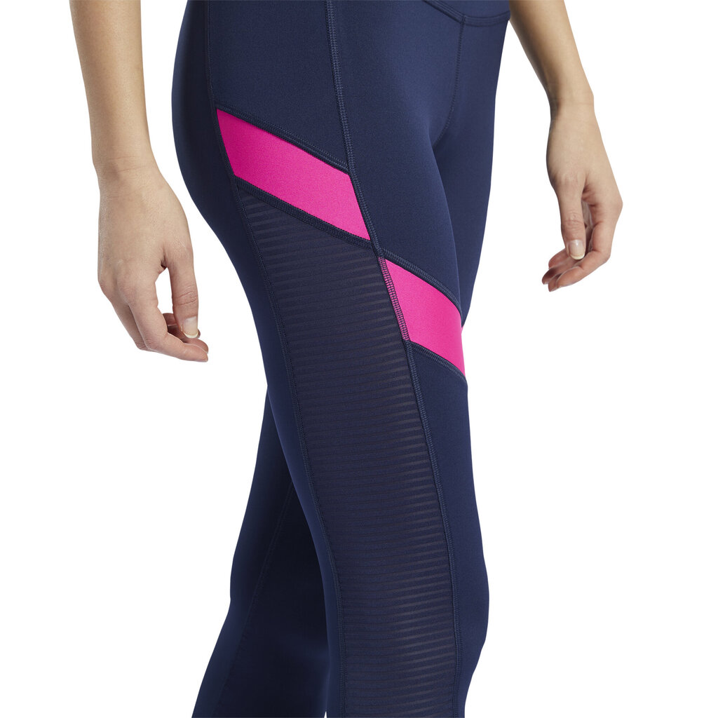 Reebok Legingi Wor Mesh Tight Navy cena un informācija | Sporta apģērbs sievietēm | 220.lv