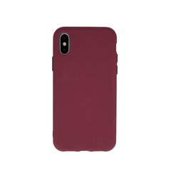 Mocco Silicone Back Case Aizmugurējais Silikona Apvalks Priekš Apple iPhone 12 Pro Max Bordo cena un informācija | Telefonu vāciņi, maciņi | 220.lv