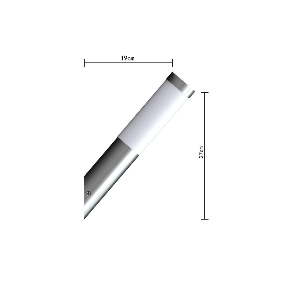 Sienas āra gaismeklis, nerūsējošais tērauds, izturīgs pret ūdeni цена и информация | Āra apgaismojums | 220.lv